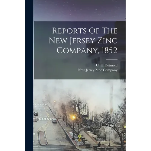Reports Of The New Jersey Zinc Company, 1852 - Paperback