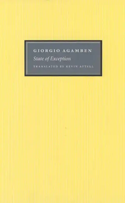 State of Exception - Hardcover