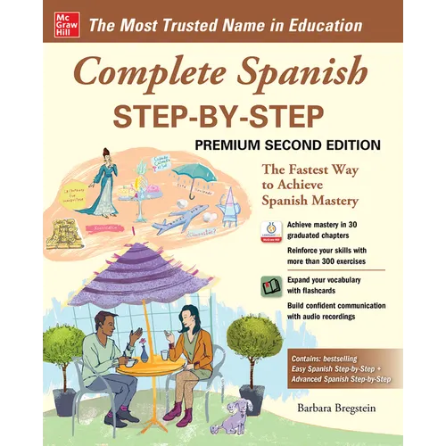 Complete Spanish Step-By-Step, Premium Second Edition - Paperback