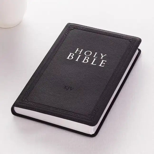 KJV Budget Gift & Award Lux-Leather Black - Imitation Leather