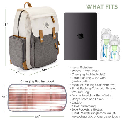 Birch Bag - Diaper Backpack