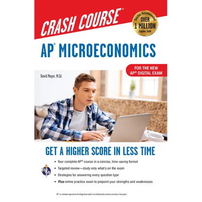 Ap(r) Microeconomics Crash Course, Book + Online: Get a Higher Score in Less Time - Paperback