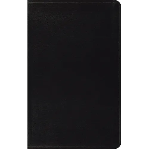 ESV Thinline Bible, Red Letter (Bonded Leather, Black) - Bonded Leather