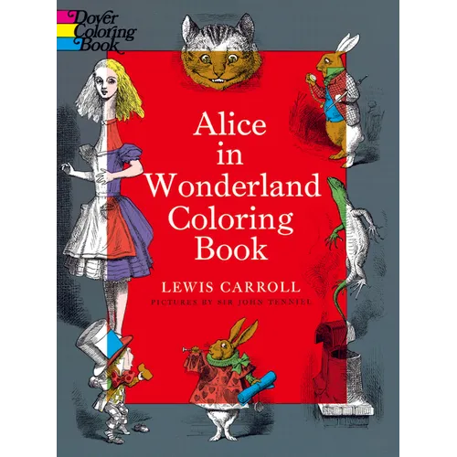 Alice in Wonderland Coloring Book - Paperback