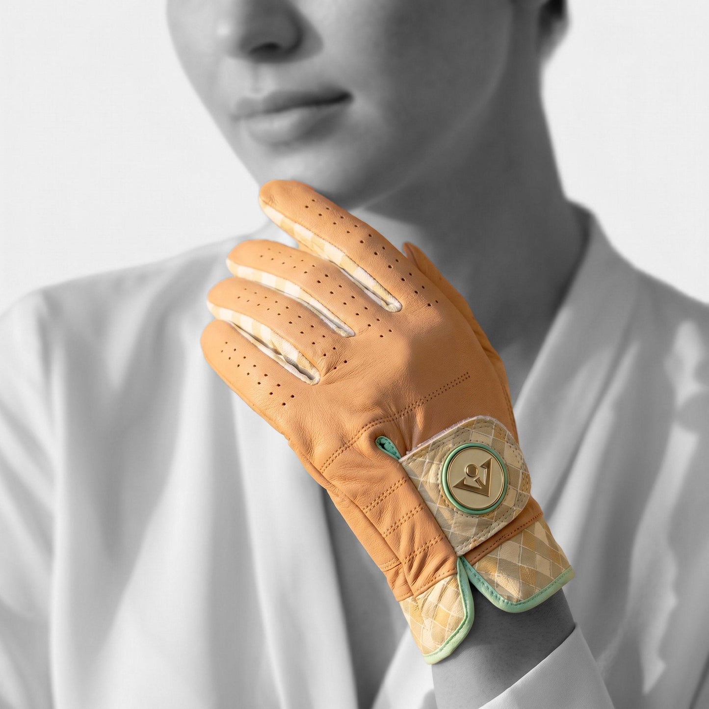 Brooklyn Brick | Women's Brown Golf Glove