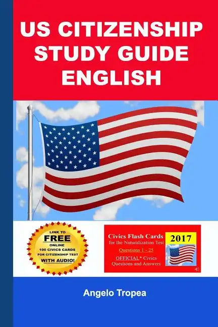 Us Citizenship Study Guide English - Paperback