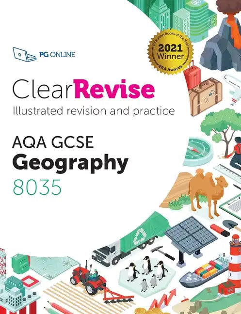 ClearRevise AQA GCSE Geography 8035 - Paperback
