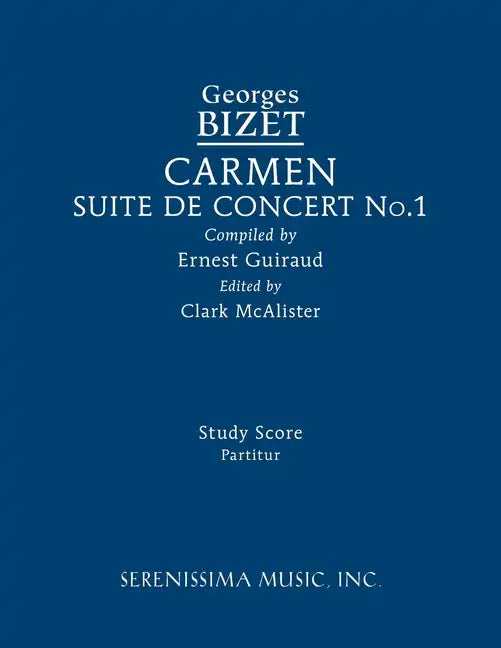 Carmen Suite de Concert No.1: Study score - Paperback