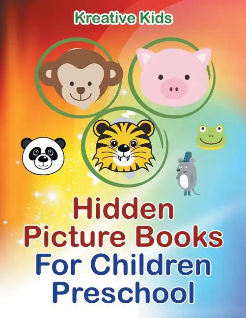 Hidden Picture Books For Children Preschool - Paperback
