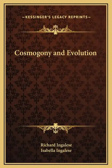 Cosmogony and Evolution - Hardcover