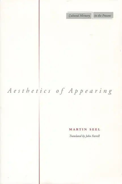 Aesthetics of Appearing - Paperback