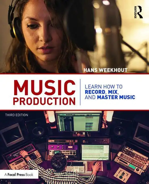 Music Production: Learn How to Record, Mix, and Master Music - Paperback