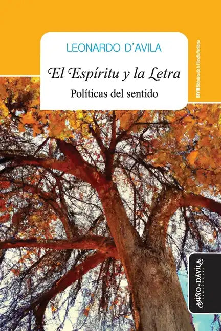 El Espíritu y la letra: Políticas del sentido - Paperback