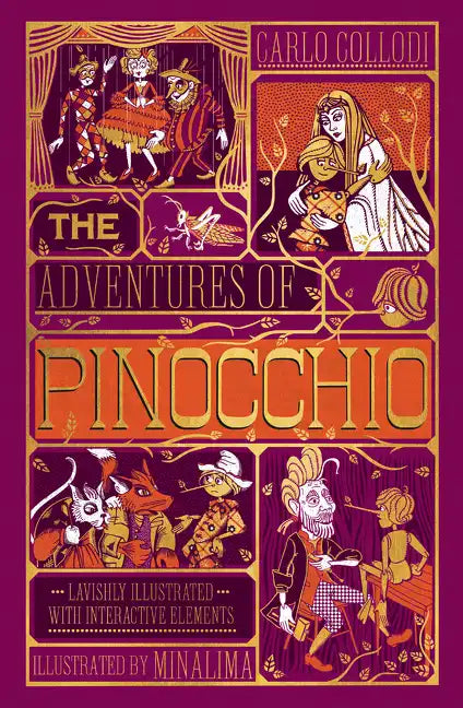 The Adventures of Pinocchio (Minalima Edition): (Ilustrated with Interactive Elements) - Hardcover