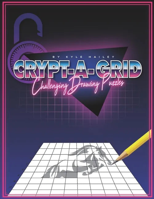 Crypt-a-grid: Challenging Drawing Puzzles - Paperback