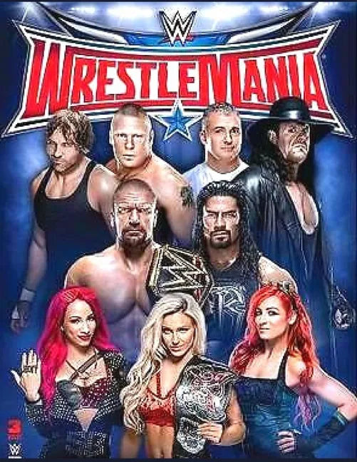 WRestlemania: Anxiety WWE Coloring Books For Adults And Kids Relaxation And Stress Relief - Paperback