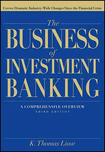 The Business of Investment Banking - Hardcover