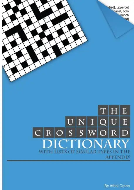 The Unique Crossword Dictionary - Paperback