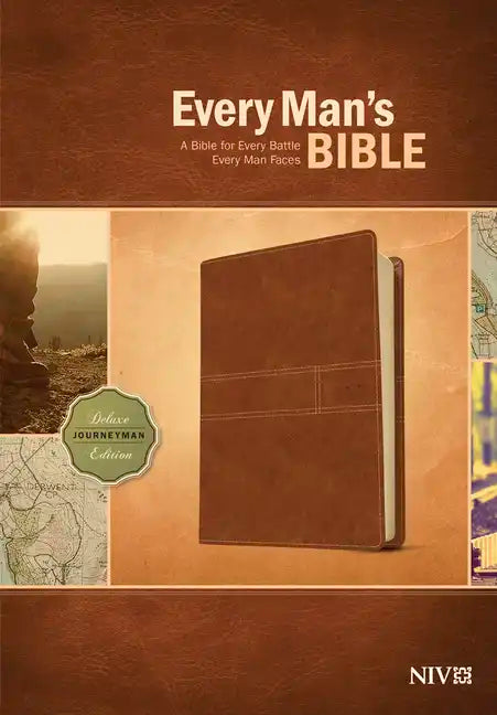 Every Man's Bible-NIV Deluxe Journeyman - Imitation Leather