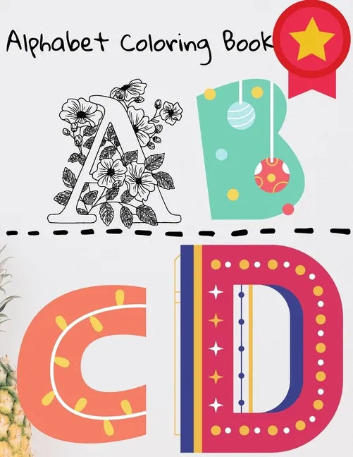 Alphabet Coloring book: Toddler ABC coloring book for kids . - Paperback