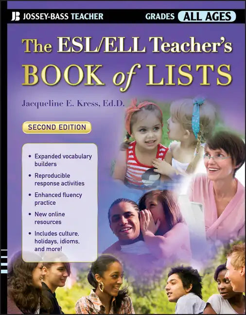 The Esl/Ell Teacher's Book of Lists - Paperback