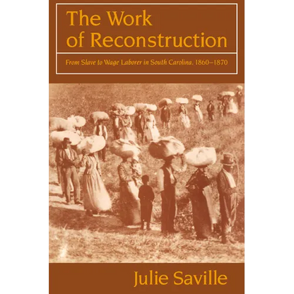 The Work of Reconstruction: From Slave to Wage Laborer in South Carolina 1860 1870 - Paperback