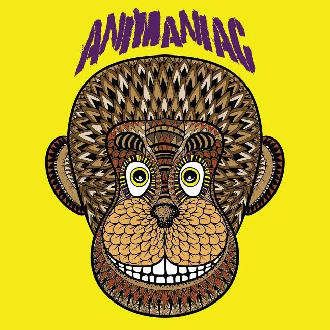 Animaniac: Animal Adult Coloring Book: 50 Fun & Detailed Animal Pictures to Color (Including Horse, Koala, Elephant, Monkey, Giraffe and More!) - Paperback