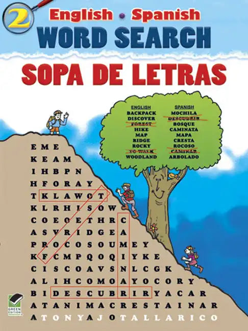 English-Spanish Word Search Sopa de Letras #2 - Paperback