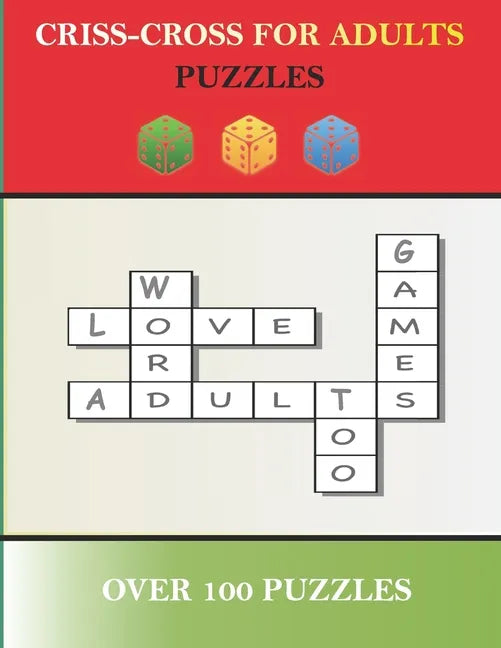 Criss-Cross For Adults Puzzles - Paperback
