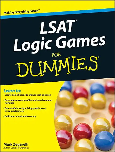 LSAT Logic Games For Dummies - Paperback
