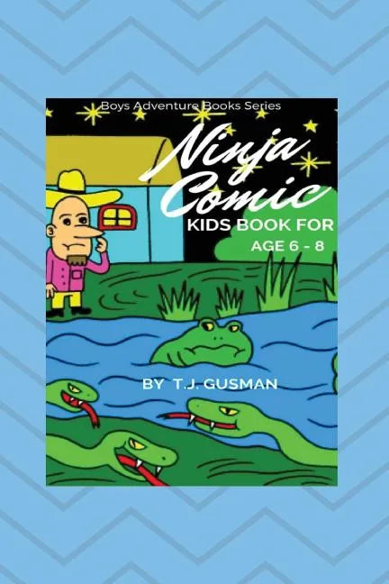 Ninja Comic Kids Book For Age 6 - 8 - Paperback