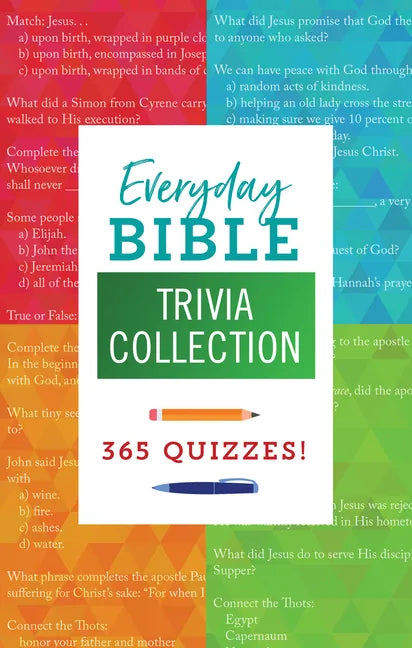 Everyday Bible Trivia Collection: 365 Quizzes! - Paperback
