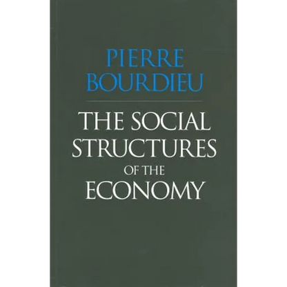The Social Structures of the Economy - Paperback