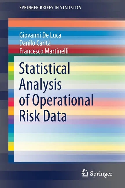 Statistical Analysis of Operational Risk Data - Paperback