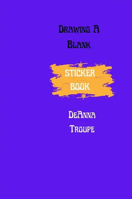 Drawing A Blank Sticker Book - Paperback