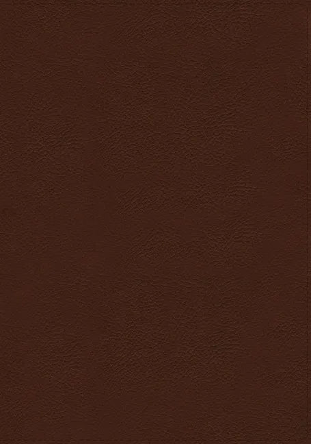 Kjv, Thompson Chain-Reference Bible, Genuine Leather, Calfskin, Brown, Red Letter, Thumb Indexed, Comfort Print - Leather