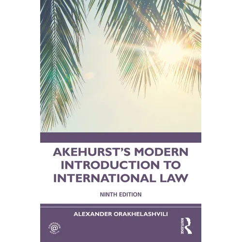 Akehurst's Modern Introduction to International Law - Paperback