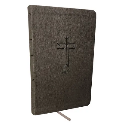 NKJV, Value Thinline Bible, Standard Print, Imitation Leather, Black, Red Letter Edition - Imitation Leather