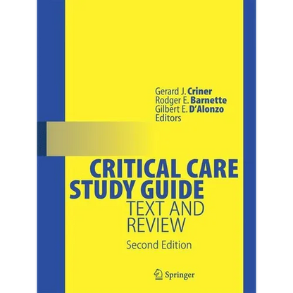 Critical Care Study Guide: Text and Review - Paperback