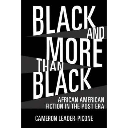 Black and More Than Black: African American Fiction in the Post Era - Hardcover