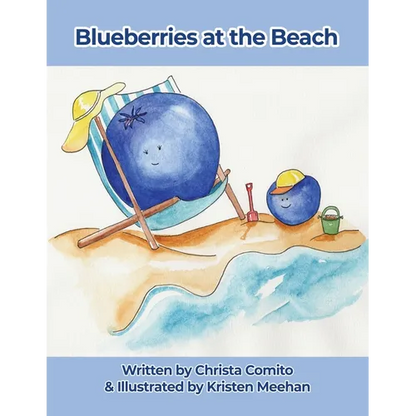 Blueberries at the Beach - Paperback