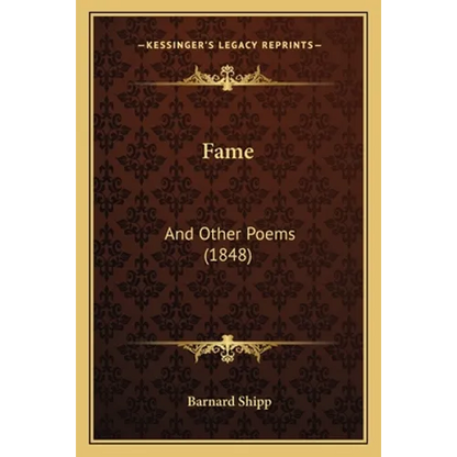Fame: And Other Poems (1848) - Paperback