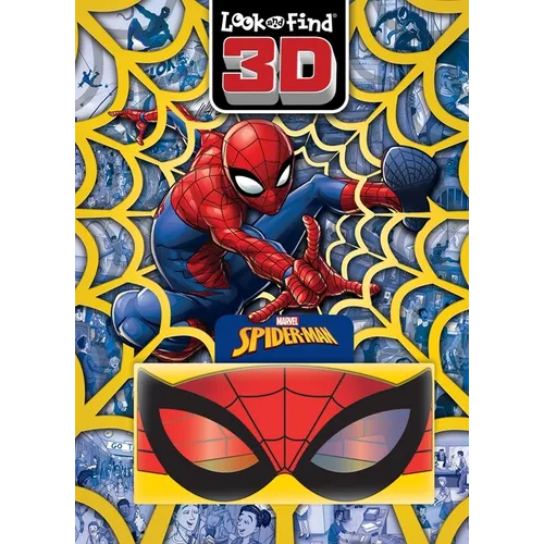 Marvel Spider-Man: Look and Find 3D - Hardcover