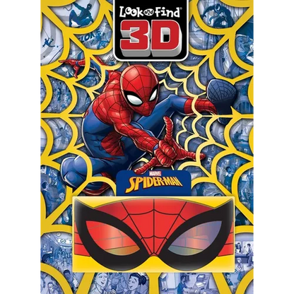Marvel Spider-Man: Look and Find 3D - Hardcover