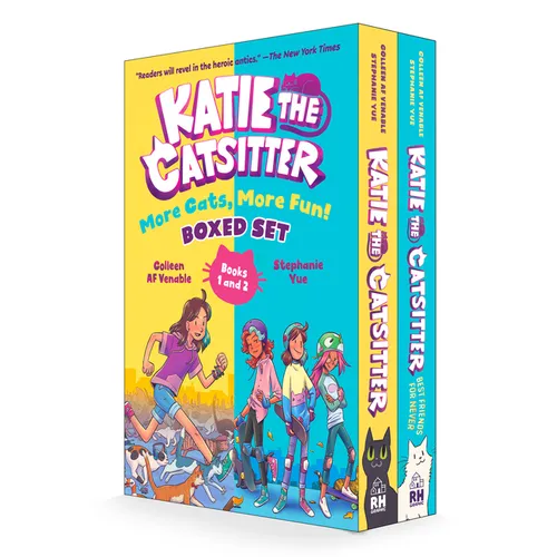 Katie the Catsitter: More Cats, More Fun! Boxed Set (Books 1 and 2): (A Graphic Novel Boxed Set) - Paperback