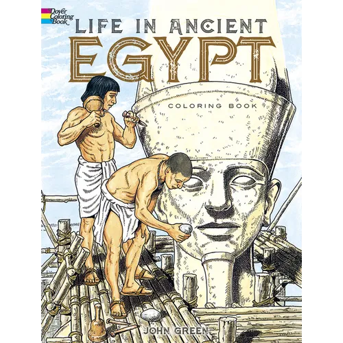 Life in Ancient Egypt Coloring Book - Paperback