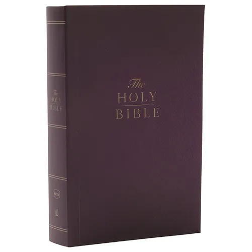 NKJV Compact Paragraph-Style Bible W/ 43,000 Cross References, Purple Softcover, Red Letter, Comfort Print: Holy Bible, New King James Version: Holy B - Paperback