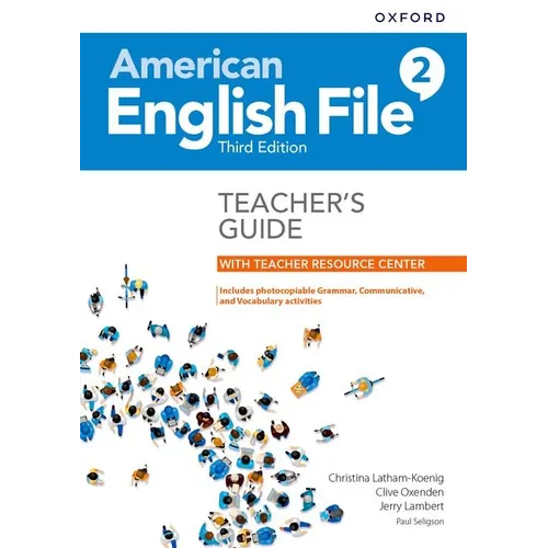 American English File 3e Teachers Book 2 Pack - Paperback