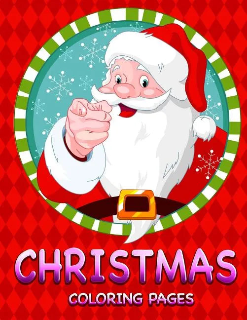 Christmas Coloring Pages: Jumbo Christmas Coloring Book - Paperback