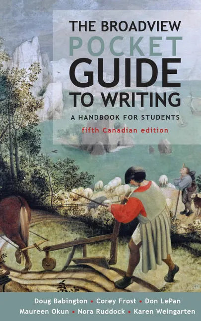 The Broadview Pocket Guide to Writing - Fifth Canadian Edition - Spiral